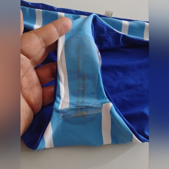 Maaji Sail Sublimity Bikini Bottom - Blue. Size XL - Picture 8 of 11